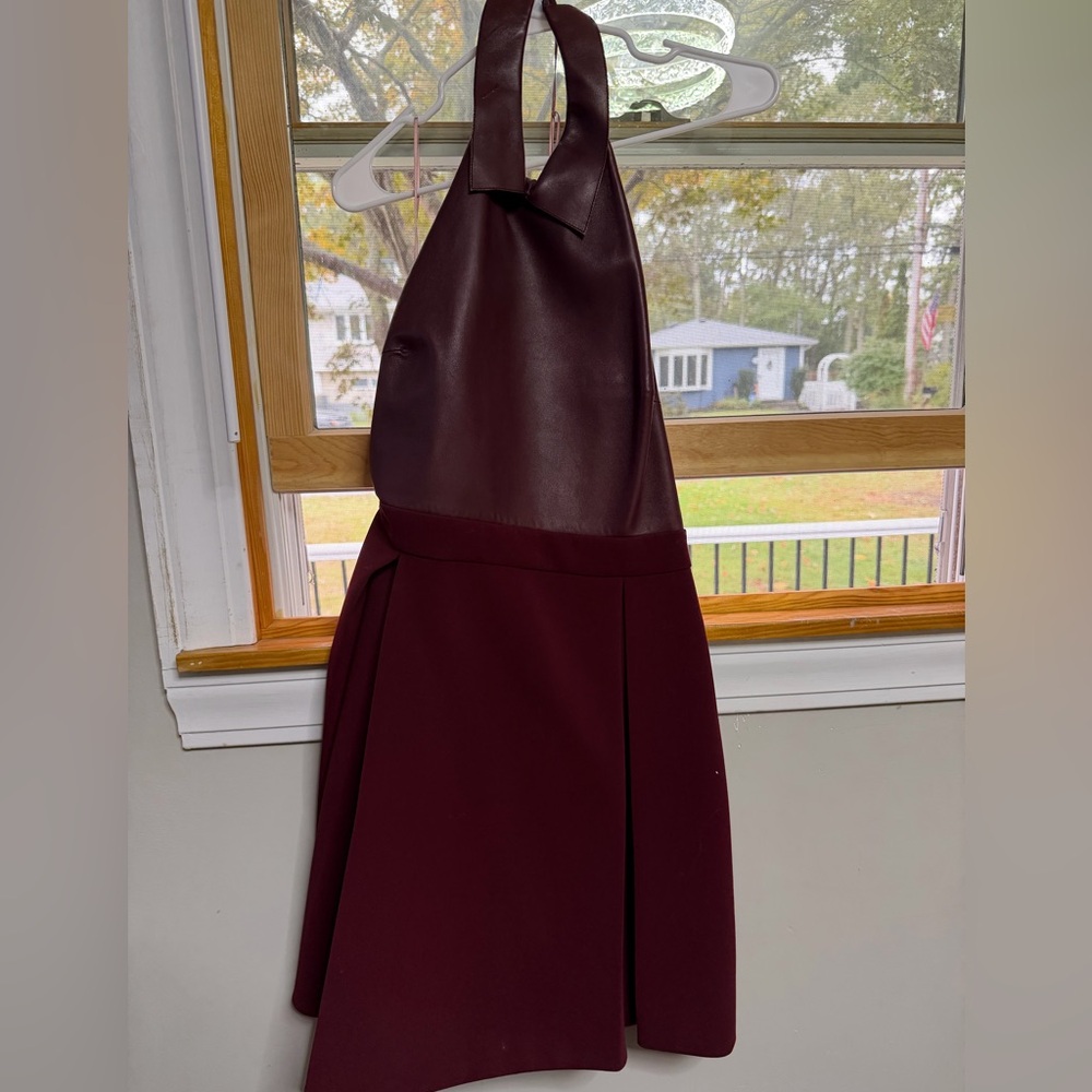 Gucci burgundy dress